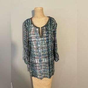 Alberto Makali Multicolor Patterned Garment